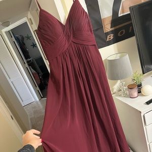 Brand new. Never worn bridesmaid/floor length dress